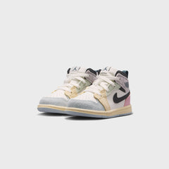 Jordan TD Air Jordan 1 Mid SE - Sail / Iced Jade / Anthracite / Jade Aura