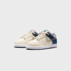 Nike PS Dunk Low - Soft Pearl / Blue Denim / Midnight Navy / Multicolor