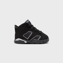 Jordan TD Air Jordan 6 Retro - Black / Reflect Silver / Black