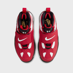 Nike GS Air Diamond Turf II - Main Red / Black / Metallic Gold / White