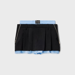 Alexander Wang Pleated Skort - Black