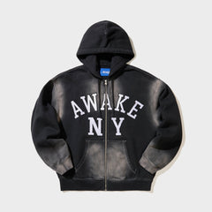 Awake NY Collegiate Arch Zip Hoodie - Black