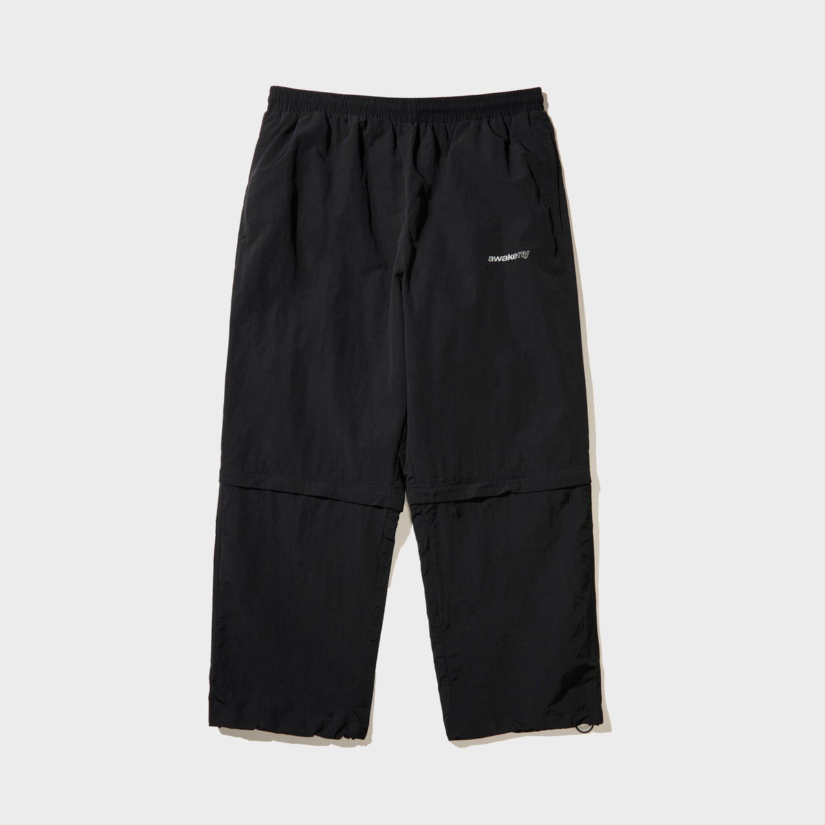 Awake NY Convertible Nylon Trackie - Black