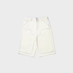 Awake NY Double Knee Jort - Cream