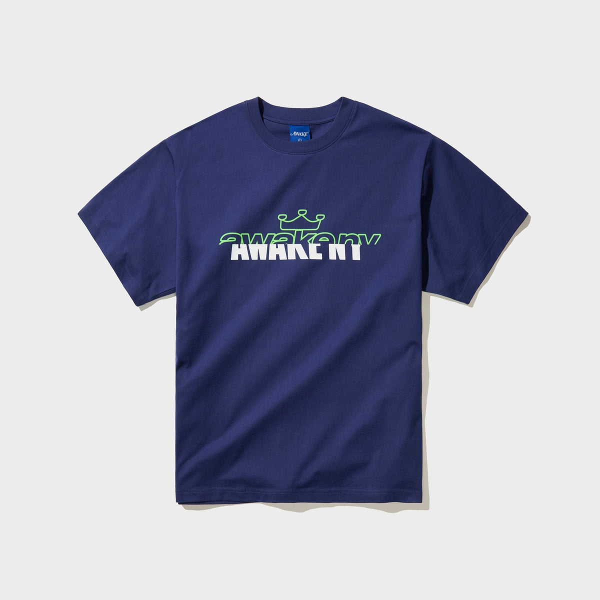 Awake NY Headcrack Champs Tee - Navy