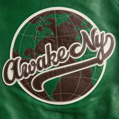 Awake NY Vanson Stadium Team Jacket - Brown