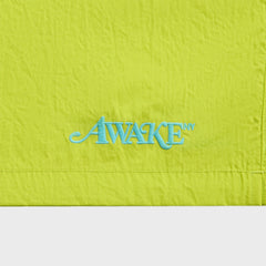 Awake NY Classic Logo Swim Trunk - Lime Green