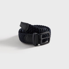 Anderson's Elastic Weave Belt - Navy