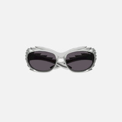 Balenciaga Extreme Frame - Metallic Silver / Smoke Lens