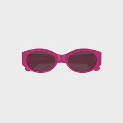 Balenciaga BB0477SA Recycled Acetate Sunglasses - Fuchsia / Violet