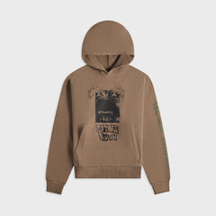 Brain Dead Future Vision Hoodie - Coffee