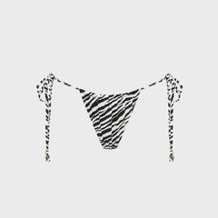 Bond Eye Reversible Stevia Brief Bottom - Zebra / Black