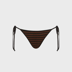 Bond Eye Anisha Brief - Carob Black Dot Stripe