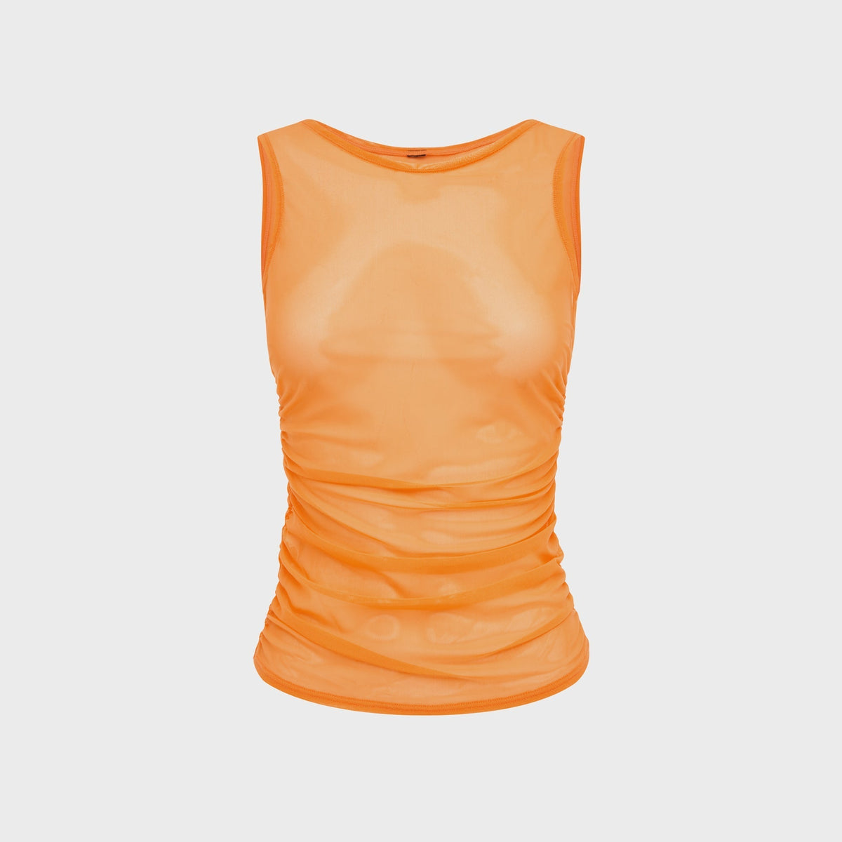 Bond Eye Claudia Tank Top - Mandarin Mesh