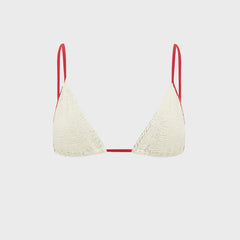 Bond Eye Idris Triangle Top - Chalk Two Tone