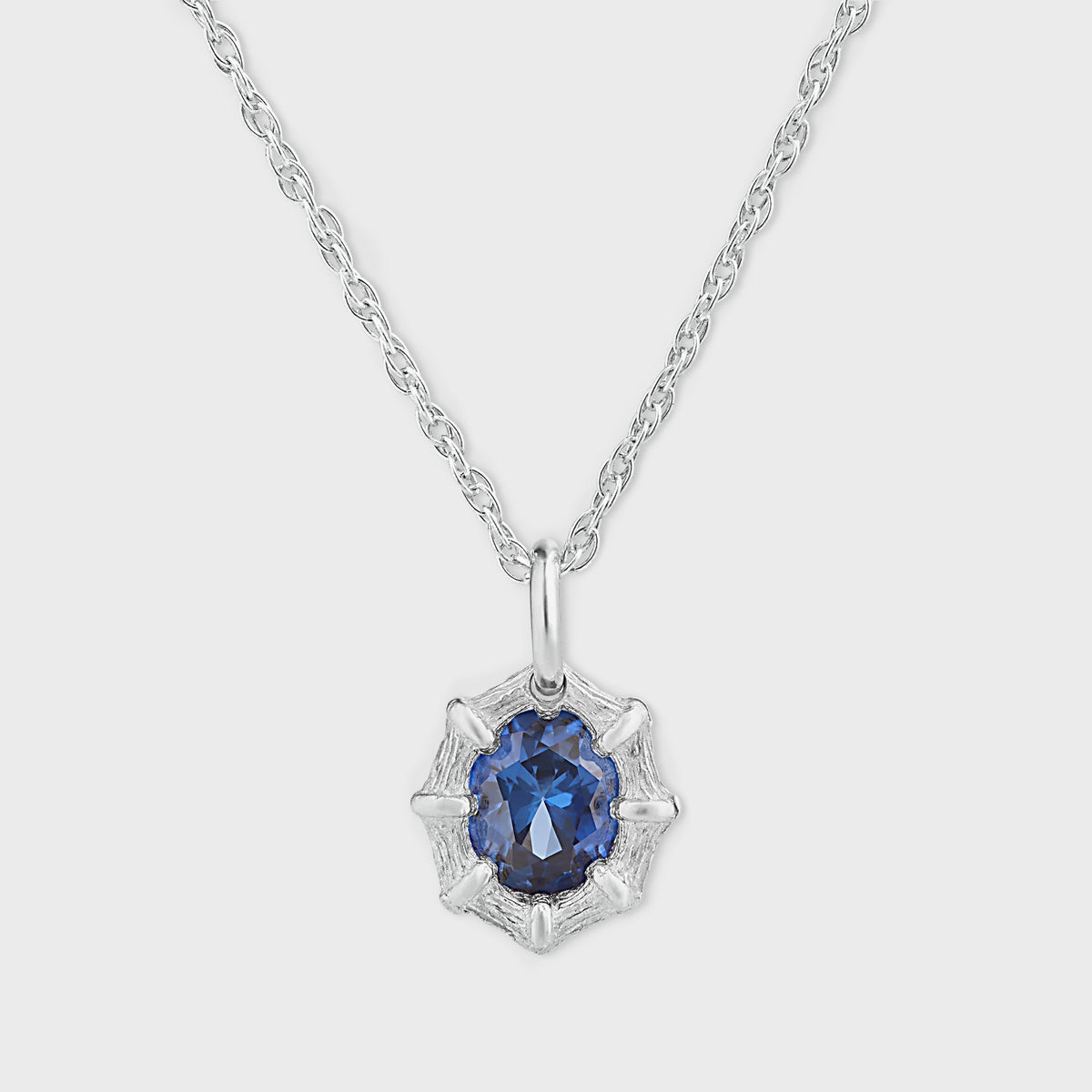 Bleue Burnham Mini Bamboo Pendant - Blue