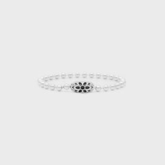 GOOD ART HLYWD Triple Cutout Poplock Bracelet - Silver