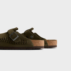 MADE-TO-ORDER | Kith for Birkenstock WMNS Boston Braided - Thyme - PH