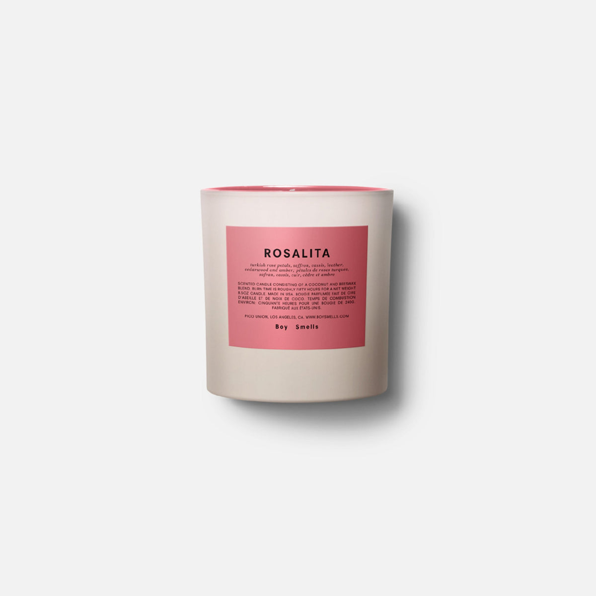 Boy Smells Rosalita Candle Pride Collection