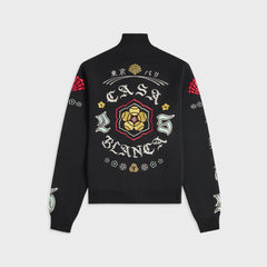 Casablanca Embroidery Track Jacket - Black