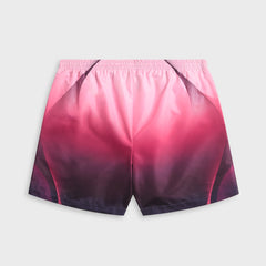 Casablanca Gradient Printed Swim Short - Aubergine