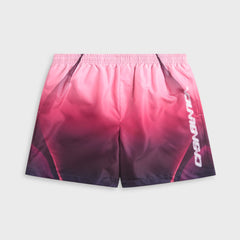 Casablanca Gradient Printed Swim Short - Aubergine