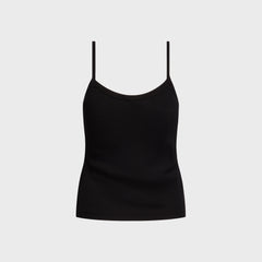 Cotton Citizen Verona Spaghetti Tank - Black