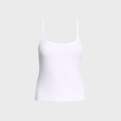 Cotton Citizen Verona Spaghetti Tank - White