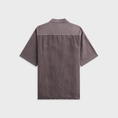 CDG Homme Cupro Stripe Shirt - Grey
