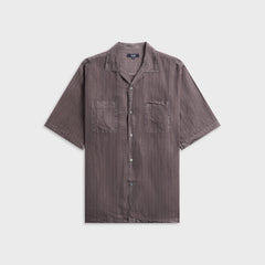 CDG Homme Cupro Stripe Shirt - Grey
