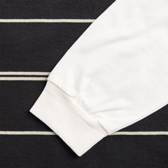 CDG Homme Striped Layered Tee - Black / Grey