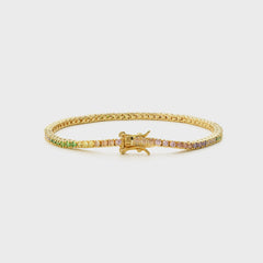 Crystal Haze Mini Serena Bracelet - Pastel Multi