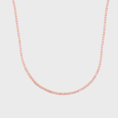 Crystal Haze Serena Necklace - Bubblegum