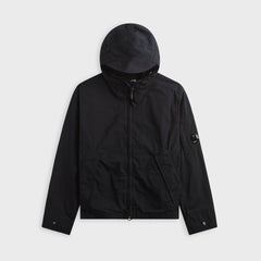 C.P. Company Twill Hooded Lens Jacket - Total Eclipse