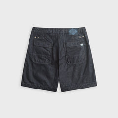 C.P. Company 3/1 Denim Short - Denim Blue