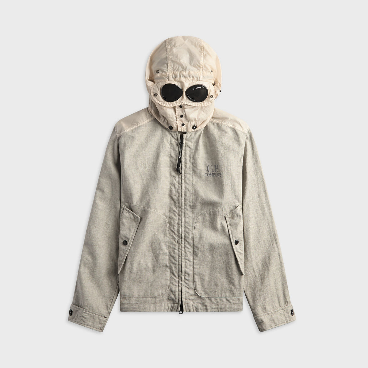 C.P. Company Outerwear Medium Rafia-R Jacket - Dove