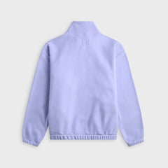 vowels Fleece Quarter Zip - Purple