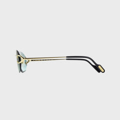 Cartier CT0468S Sunglasses - Gold / Green