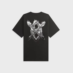 Daily Paper Burning Shield Short Sleeve Tee - Black