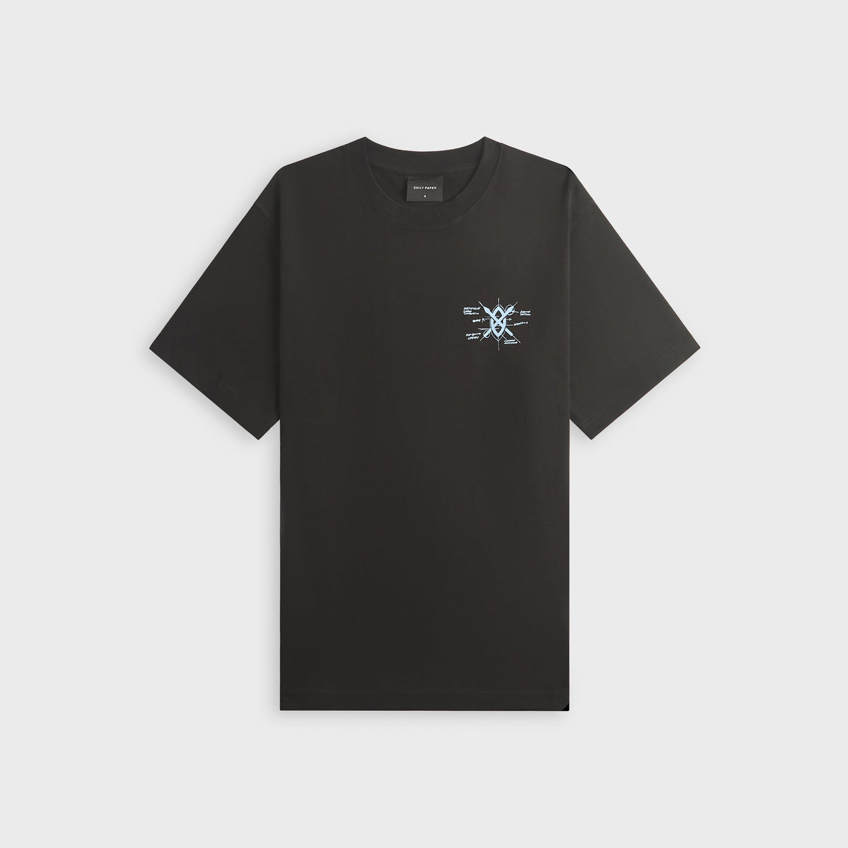 Daily Paper Shield Evolution Short Sleeve Tee - Black