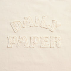 Daily Paper Raglan Stacked Dias Washed Jersey Tee - Off White