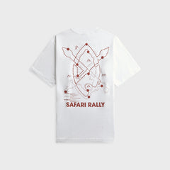 Daily Paper Safari Rally Short Sleeve Tee - White