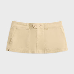 GUIZIO Ellie Mini Skort - Khaki