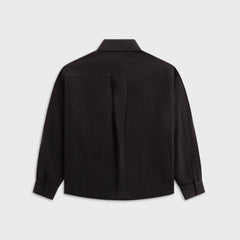 EB Denim Adeline Button Down Shirt - Black Linen