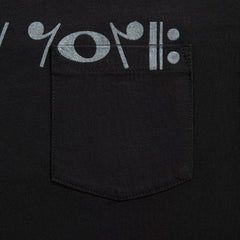 Engineered Garments Printed Cross Crew-Neck Tee - Black Cosmopolitanism