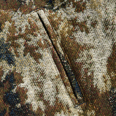 Engineered Garments LL Camo Jacquard Jacket - Olive / Navy Forest
