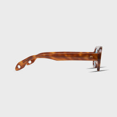 Elisa Johnson Jane Mini - Light Brown / Blue Lens