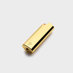 Edie Parker Little Gems Lighter Case - Lilac Gold