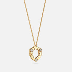 VL Cepher Estoile Large Pendant - Yellow Gold
