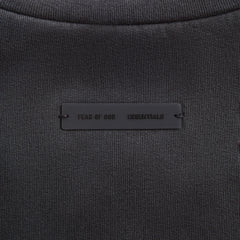 Essentials Cropped Relaxed Chicago Sweatshirt - Vintage Black